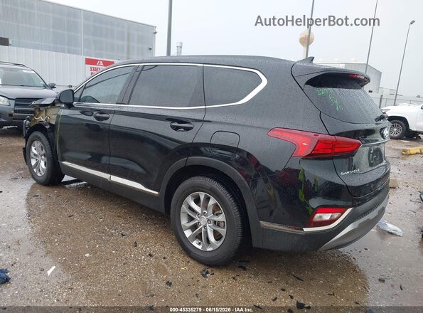 5NMS33AD6KH048690 2019 HYUNDAI SANTA FE Black უკანა მარცხენა