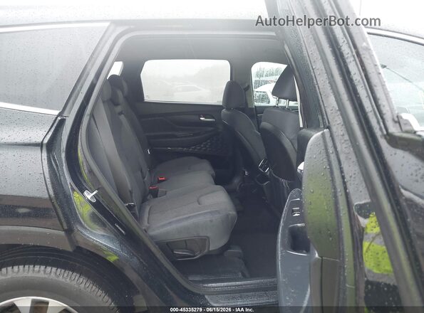 5NMS33AD6KH048690 2019 HYUNDAI SANTA FE Black VIN კოდის სტიკერის ხედი