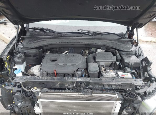 5NMS33AD6KH048690 2019 HYUNDAI SANTA FE Black უკანა ხედი