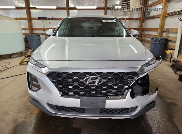 5NMS33AD6KH062055 2019 HYUNDAI SANTA Серебряный Вид спереди