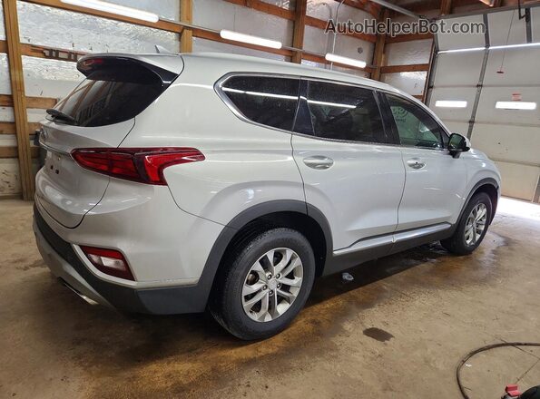 5NMS33AD6KH062055 2019 HYUNDAI SANTA Серебряный Задняя правая четверть