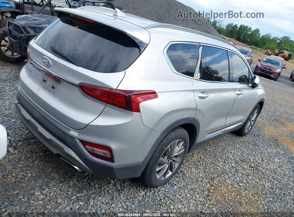 5NMS33AD7KH002155 2019 HYUNDAI SANTA FE Silver უკანა მარჯვენა