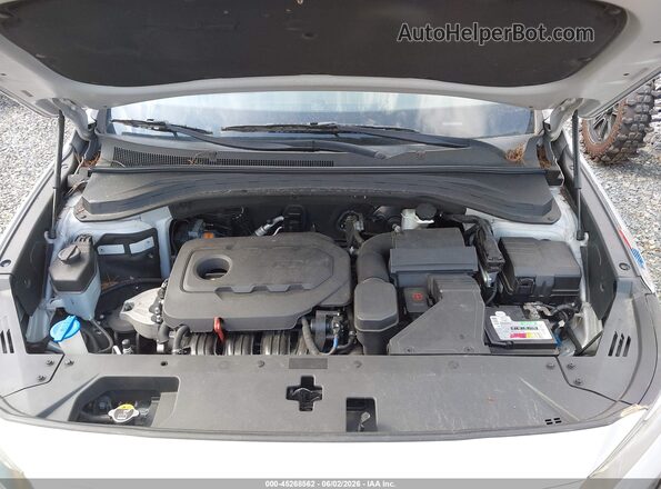5NMS33AD7KH002155 2019 HYUNDAI SANTA FE Silver უკანა ხედი