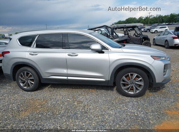 5NMS33AD7KH002155 2019 HYUNDAI SANTA FE Silver უკანა სალონის ხედი