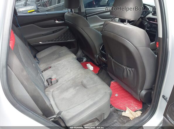 5NMS33AD7KH002155 2019 HYUNDAI SANTA FE Silver VIN კოდის სტიკერის ხედი