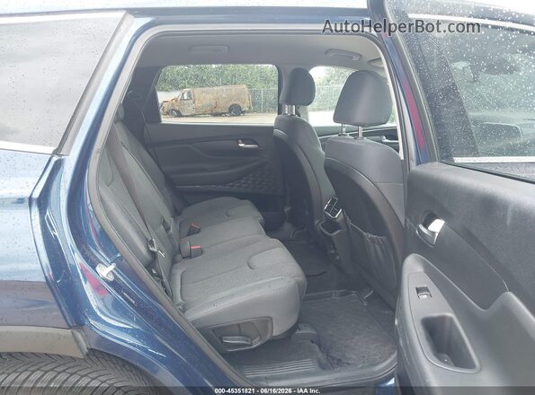 5NMS33AD7LH153708 2020 HYUNDAI SANTA FE Blue Вид наклейки з VIN-кодом