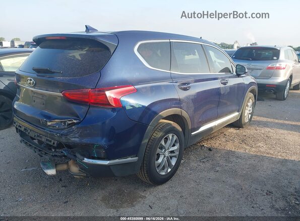 5NMS33AD7LH163199 2020 HYUNDAI SANTA FE Blue Trasero derecho