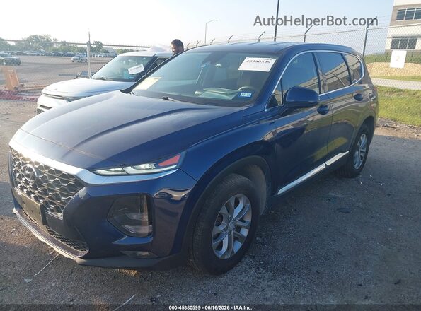 5NMS33AD7LH163199 2020 HYUNDAI SANTA FE Blue Vista tres cuartos delantera izquierda