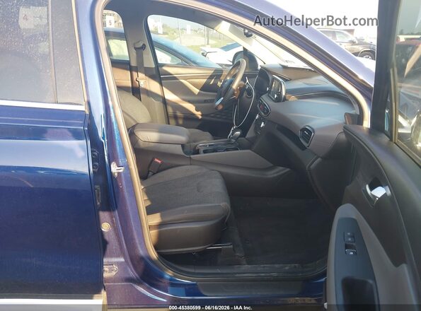 5NMS33AD7LH163199 2020 HYUNDAI SANTA FE Blue Vista interior delantera