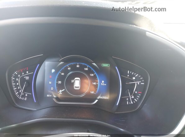 5NMS33AD7LH163199 2020 HYUNDAI SANTA FE Blue Vista de los asientos traseros