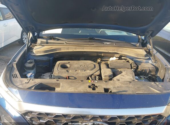 5NMS33AD7LH163199 2020 HYUNDAI SANTA FE Blue Vista trasera