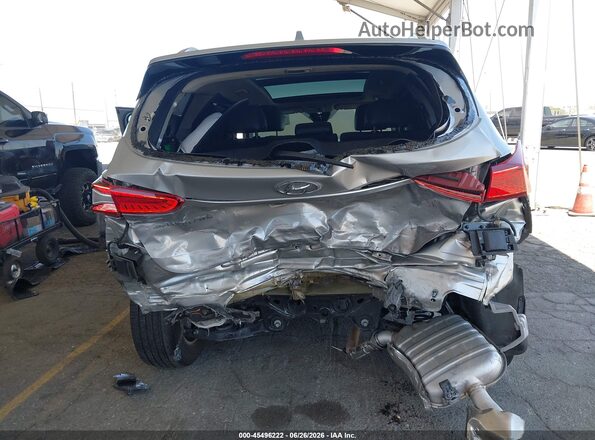5NMS33AD7LH184828 2020 HYUNDAI SANTA FE Silver Դիմացի տեսք
