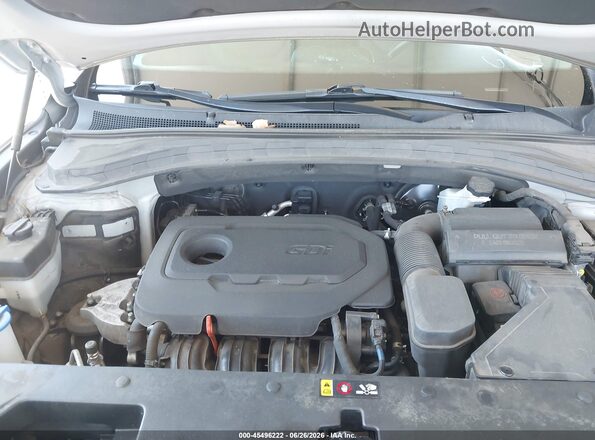 5NMS33AD7LH184828 2020 HYUNDAI SANTA FE Silver Հետևի տեսք