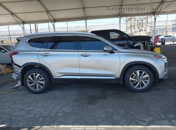 5NMS33AD7LH184828 2020 HYUNDAI SANTA FE Silver Սալոնի 360 աստիճան տեսք