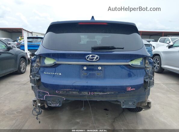 5NMS33AD7LH299476 2020 HYUNDAI SANTA FE Dark Blue Вид спереди