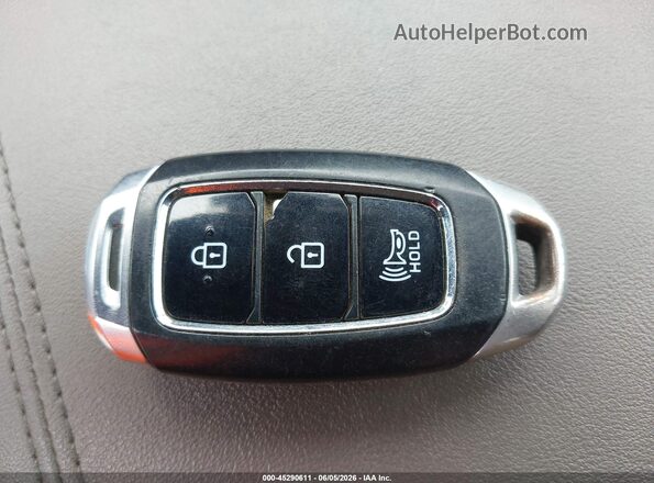 5NMS33AD7LH299476 2020 HYUNDAI SANTA FE Dark Blue Вид панели приборов