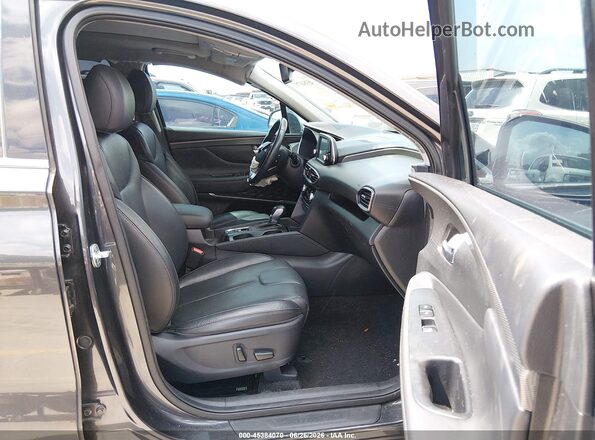 5NMS33AD7LH304823 2020 HYUNDAI SANTA FE Gray Вид салону спереду