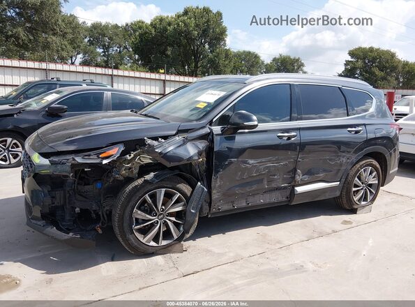 5NMS33AD7LH304823 2020 HYUNDAI SANTA FE Gray Вид спереду