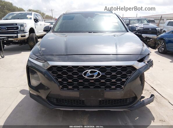 5NMS33AD7LH304823 2020 HYUNDAI SANTA FE Gray Вид щитка приладів