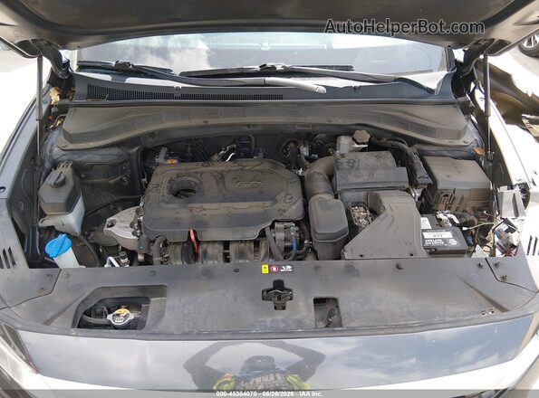 5NMS33AD7LH304823 2020 HYUNDAI SANTA FE Gray Вид ззаду