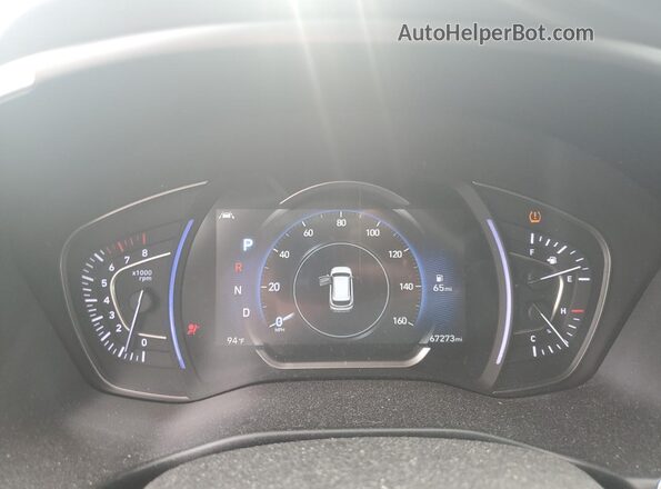 5NMS33AD8KH077561 2019 HYUNDAI SANTA Gray 