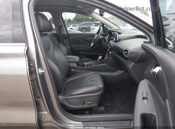 5NMS33AD8LH142541 2020 HYUNDAI SANTA FE Gray Vista interior delantera