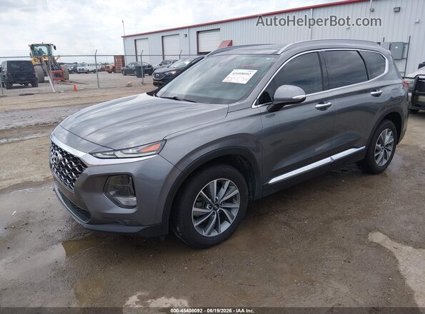5NMS33AD8LH142541 2020 HYUNDAI SANTA FE Gray Vista tres cuartos delantera izquierda