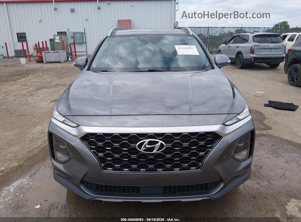 5NMS33AD8LH142541 2020 HYUNDAI SANTA FE Gray Vista del cuadro de instrumentos