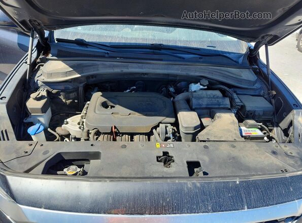 5NMS33AD8LH192128 2020 HYUNDAI SANTA Black Вид задньої частини салону