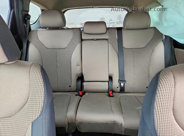 5NMS33AD8LH202592 2020 HYUNDAI SANTA Black Vista de los asientos traseros