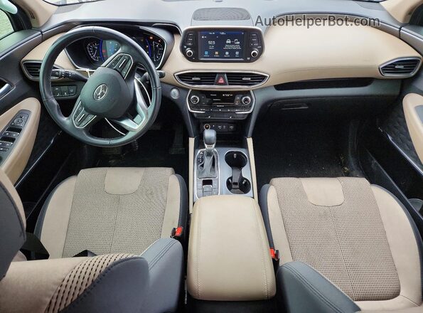 5NMS33AD8LH202592 2020 HYUNDAI SANTA Black Vista del salpicadero