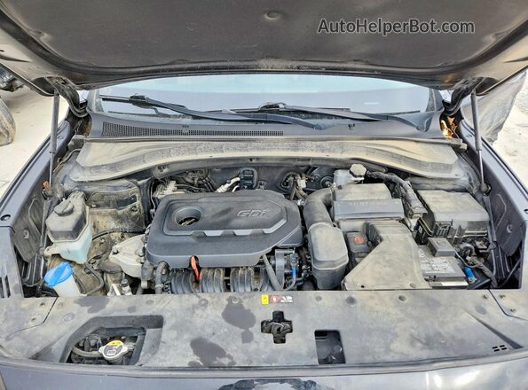 5NMS33AD8LH202592 2020 HYUNDAI SANTA Black Vista del compartimento del motor