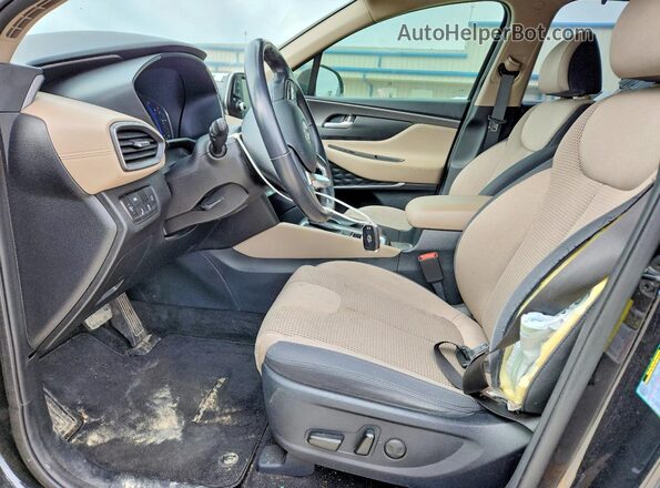 5NMS33AD8LH202592 2020 HYUNDAI SANTA Black Vista interior delantera