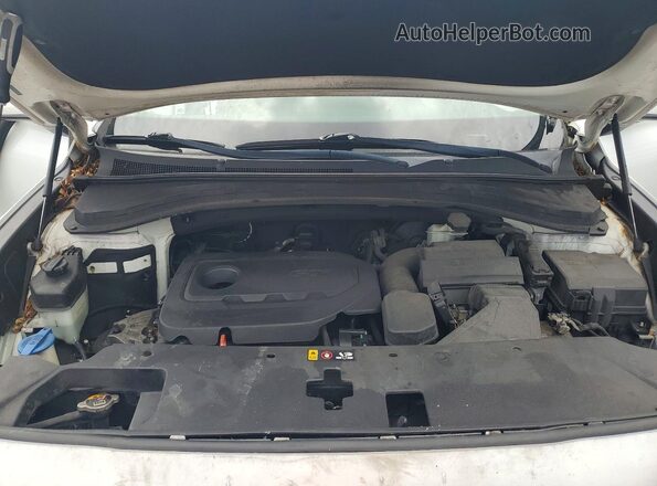 5NMS33AD9KH118571 2019 HYUNDAI SANTA White Widok komory silnika