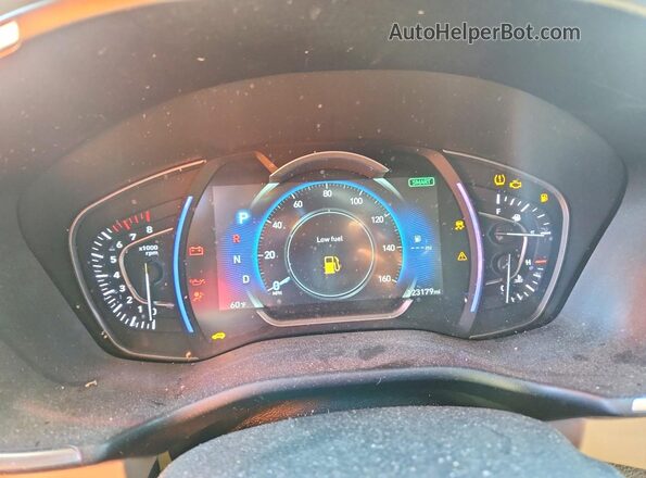 5NMS33AD9LH243944 2020 HYUNDAI SANTA White Սարքավորումների վահանակի տեսք