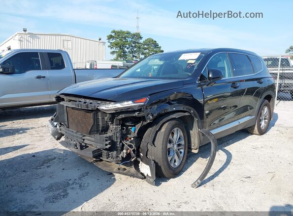 5NMS33AD9LH282923 2020 HYUNDAI SANTA FE Black წინა ხედი