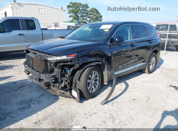 5NMS33AD9LH282923 2020 HYUNDAI SANTA FE Black წინა მარცხენა ხედი სამი მეოთხედიდან
