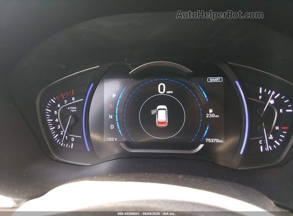 5NMS33ADXKH041497 2019 HYUNDAI SANTA FE Black Vista de los asientos traseros