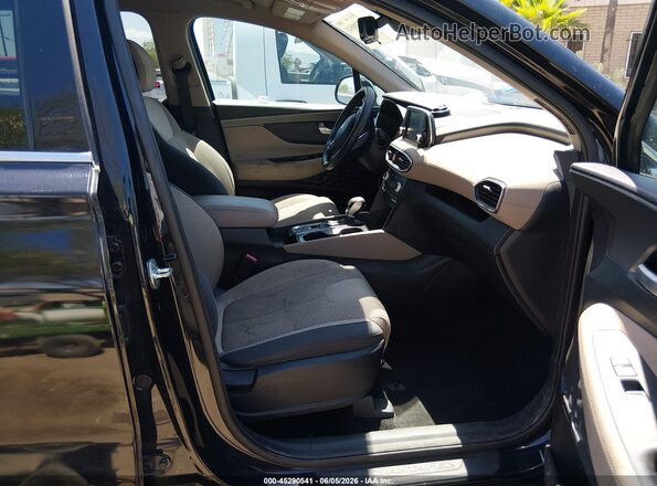 5NMS33ADXKH041497 2019 HYUNDAI SANTA FE Black Vista interior delantera