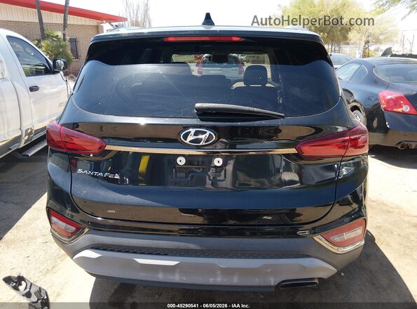 5NMS33ADXKH041497 2019 HYUNDAI SANTA FE Black 