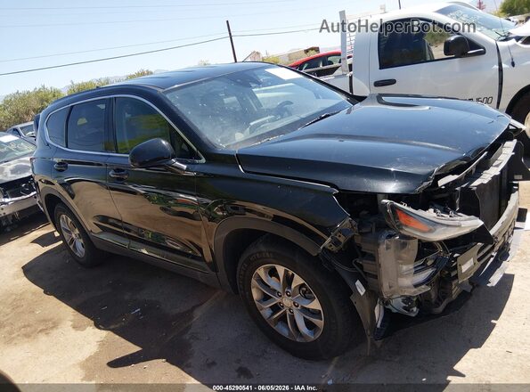 5NMS33ADXKH041497 2019 HYUNDAI SANTA FE Black Vista interior trasera