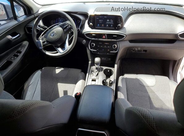 5NMS33ADXKH065802 2019 HYUNDAI SANTA Silver წინა პანელის ხედი