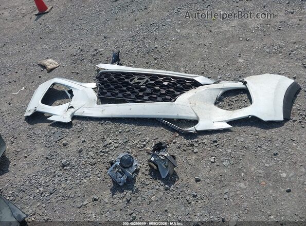 5NMS33ADXKH121303 2019 HYUNDAI SANTA FE Белый Вид панели приборов
