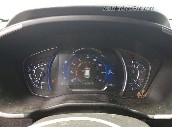 5NMS33ADXLH137664 2020 HYUNDAI SANTA Tan Вид щитка приладів