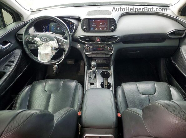 5NMS33ADXLH137664 2020 HYUNDAI SANTA Tan Вид панелі приладів