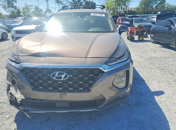 5NMS33ADXLH169983 2020 HYUNDAI SANTA Brown 