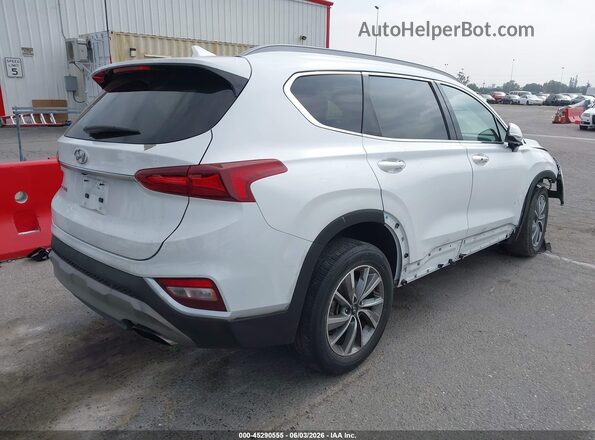 5NMS33ADXLH205042 2020 HYUNDAI SANTA FE White Հետևի աջ