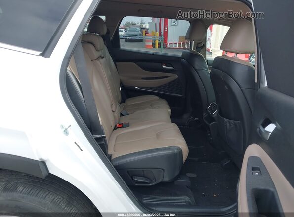 5NMS33ADXLH205042 2020 HYUNDAI SANTA FE White VIN կոդի պիտակի տեսք
