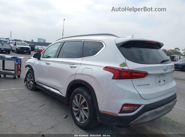 5NMS33ADXLH205042 2020 HYUNDAI SANTA FE White Սալոնի 360 աստիճան տեսք