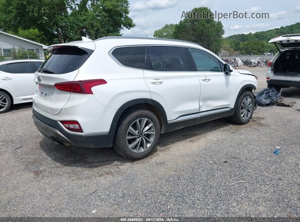 5NMS33ADXLH212458 2020 HYUNDAI SANTA FE Белый Задняя правая четверть